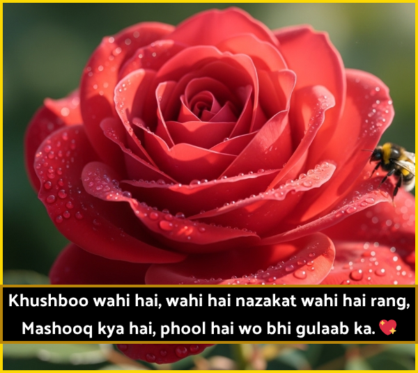 Flower Shayari in English