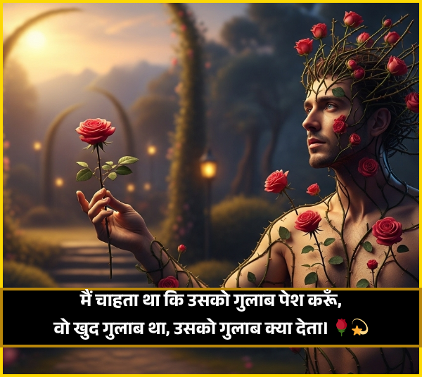 Flower Shayari in Hindi