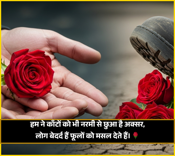 Life Flower Shayari