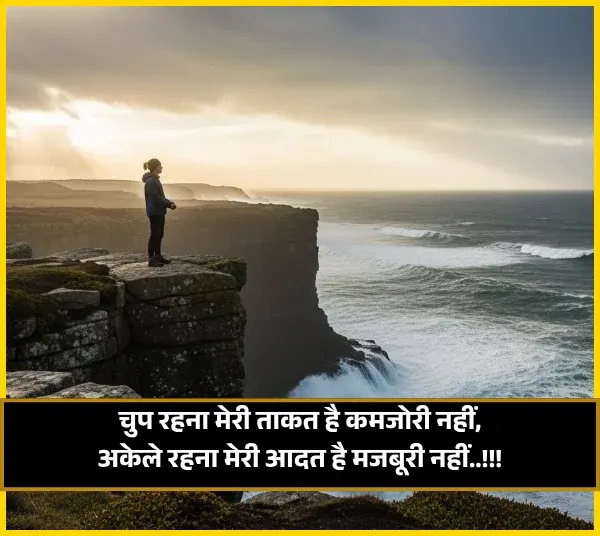 Alone Shayari 2 Lines