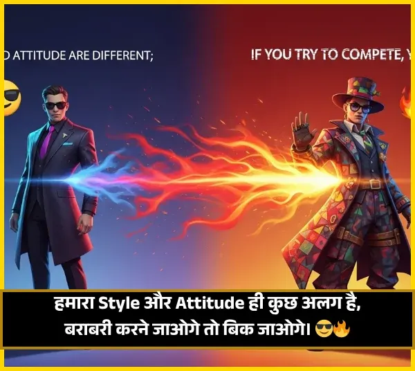 Attitude Shayari for Boys in Hindi