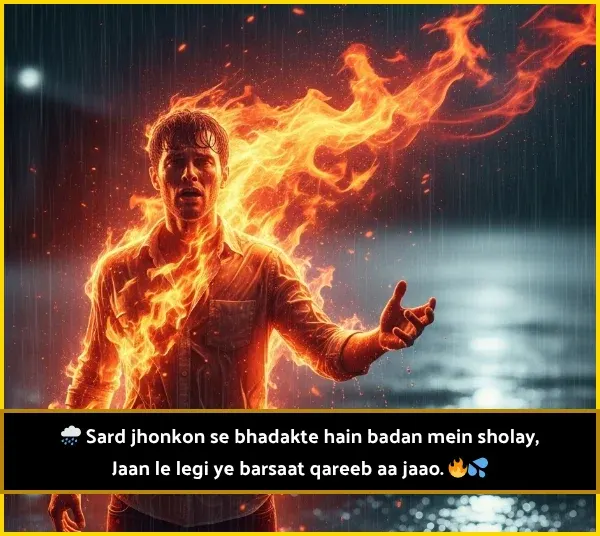  Barish Shayari in English