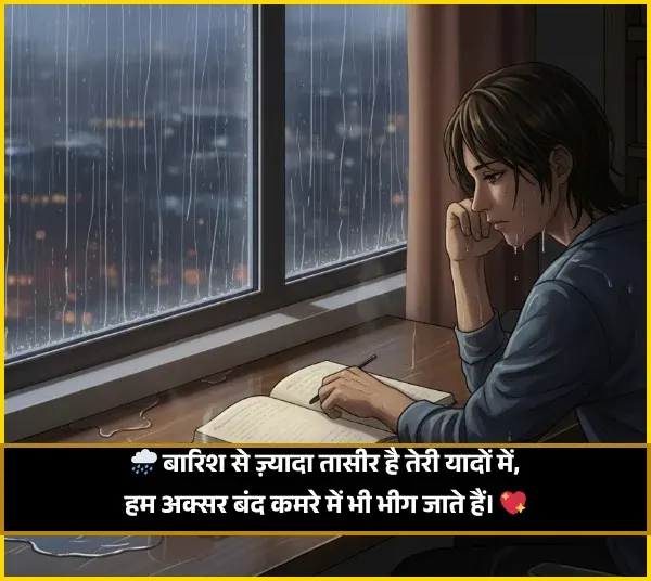 Barish Shayari in Hindi