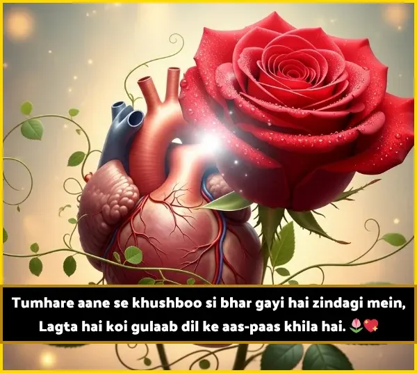 Beautiful Flower Shayari in English