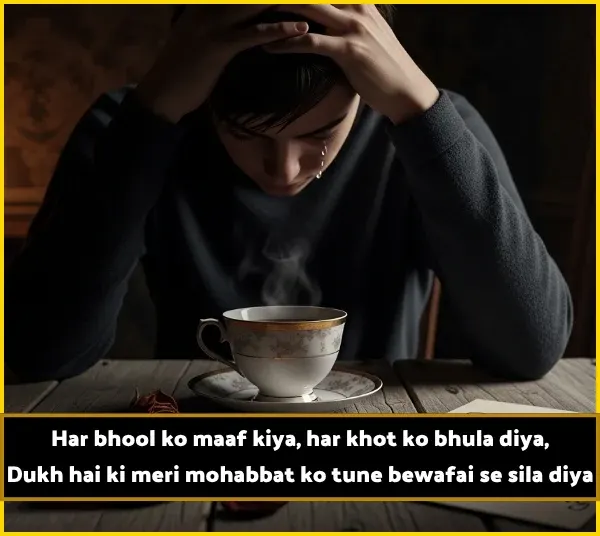 Bewafa Shayari English