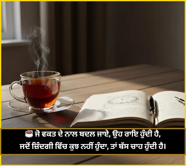 Chai Shayari in Punjabi