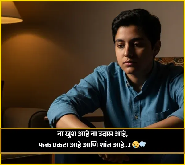 Emotional Sad Shayari Marathi