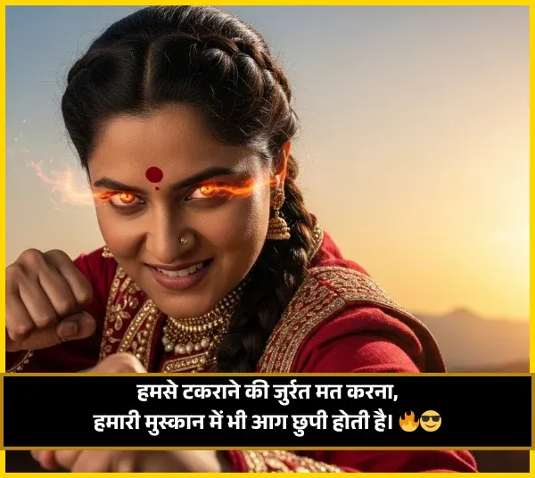 Killer Attitude Shayari for Girls