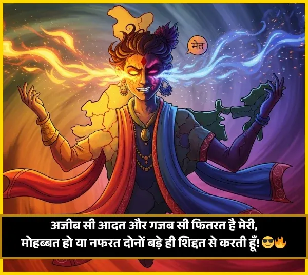 Ladkiya Gali Gali Attitude Shayari for Girls