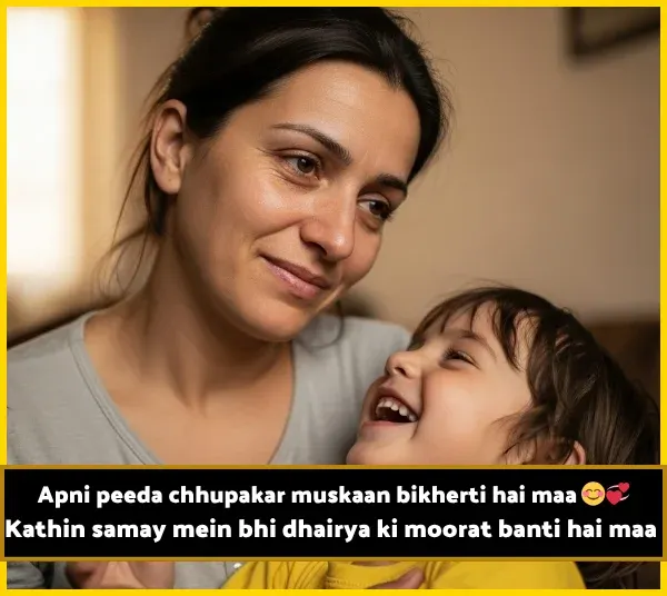 Maa Ke Liye Shayari in English