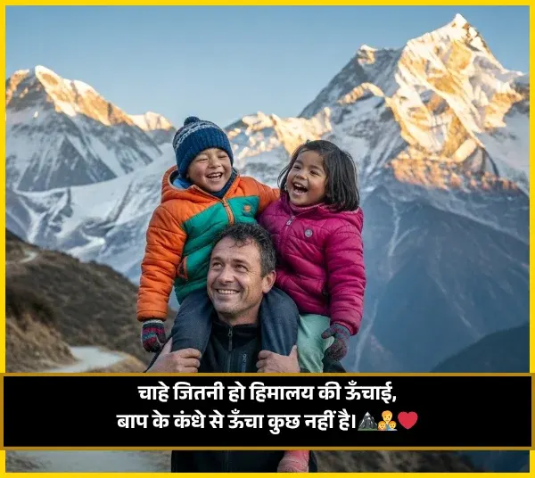 papa ke liye shayari 2 line