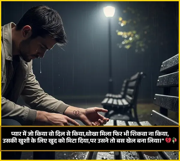 Pyar Me Dhoka Shayari