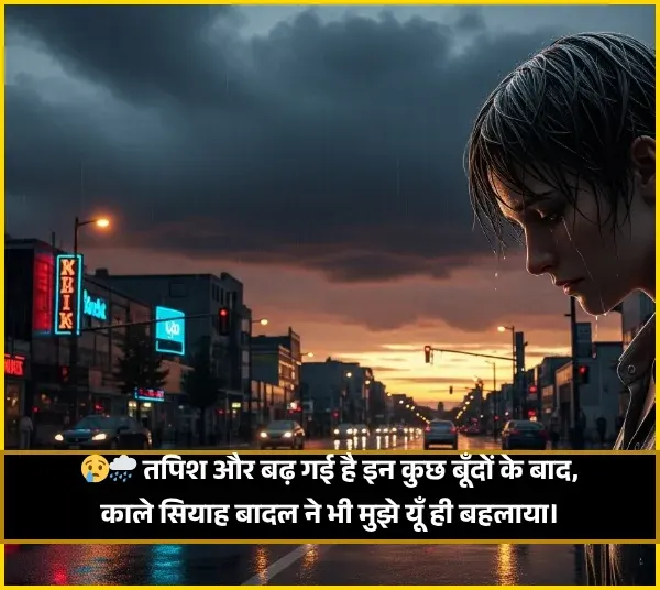 Sad Barish Shayari