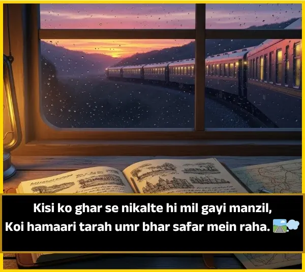 Safar Shayari English