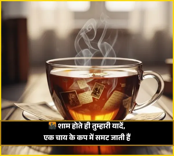 Sham Ki Chai Shayari
