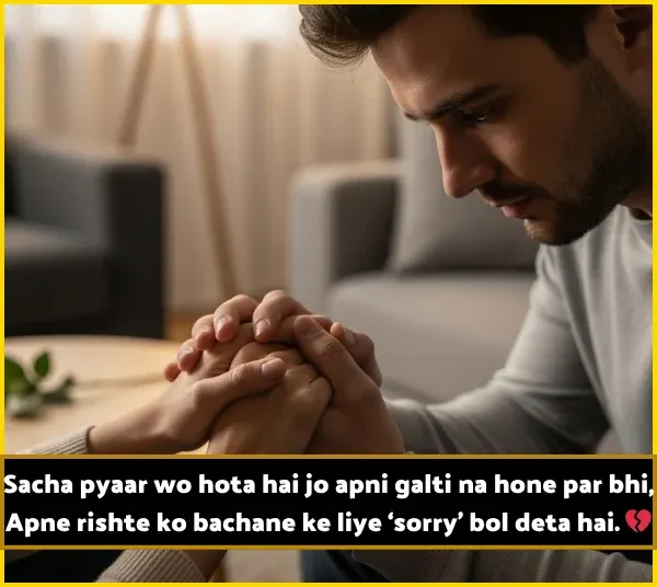 Sorry Shayari in English