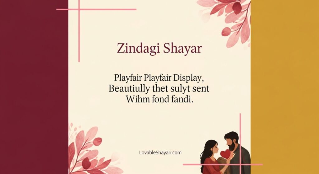Zindagi Shayar