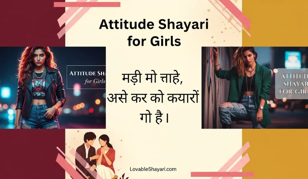 Attitude Shayari for Girls
