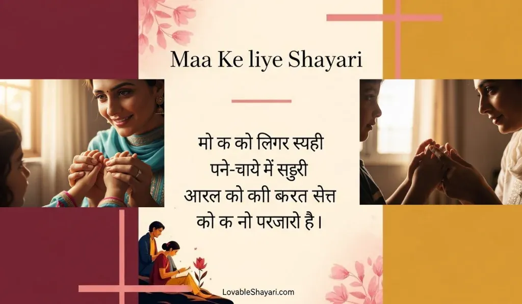 Maa Ke Liye Shayari