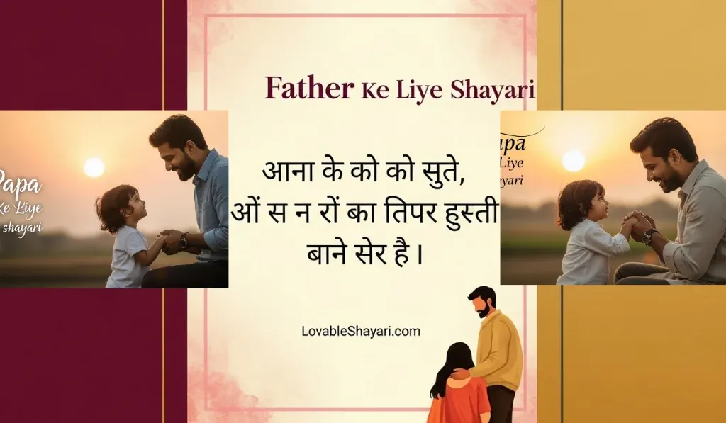 Papa Ke Liye Shayari