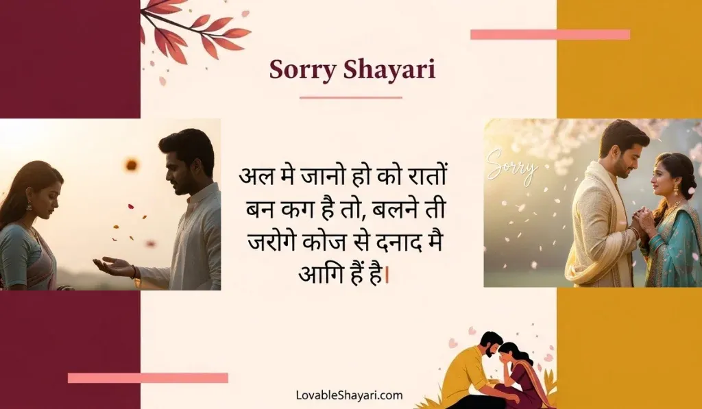 Sorry Shayari